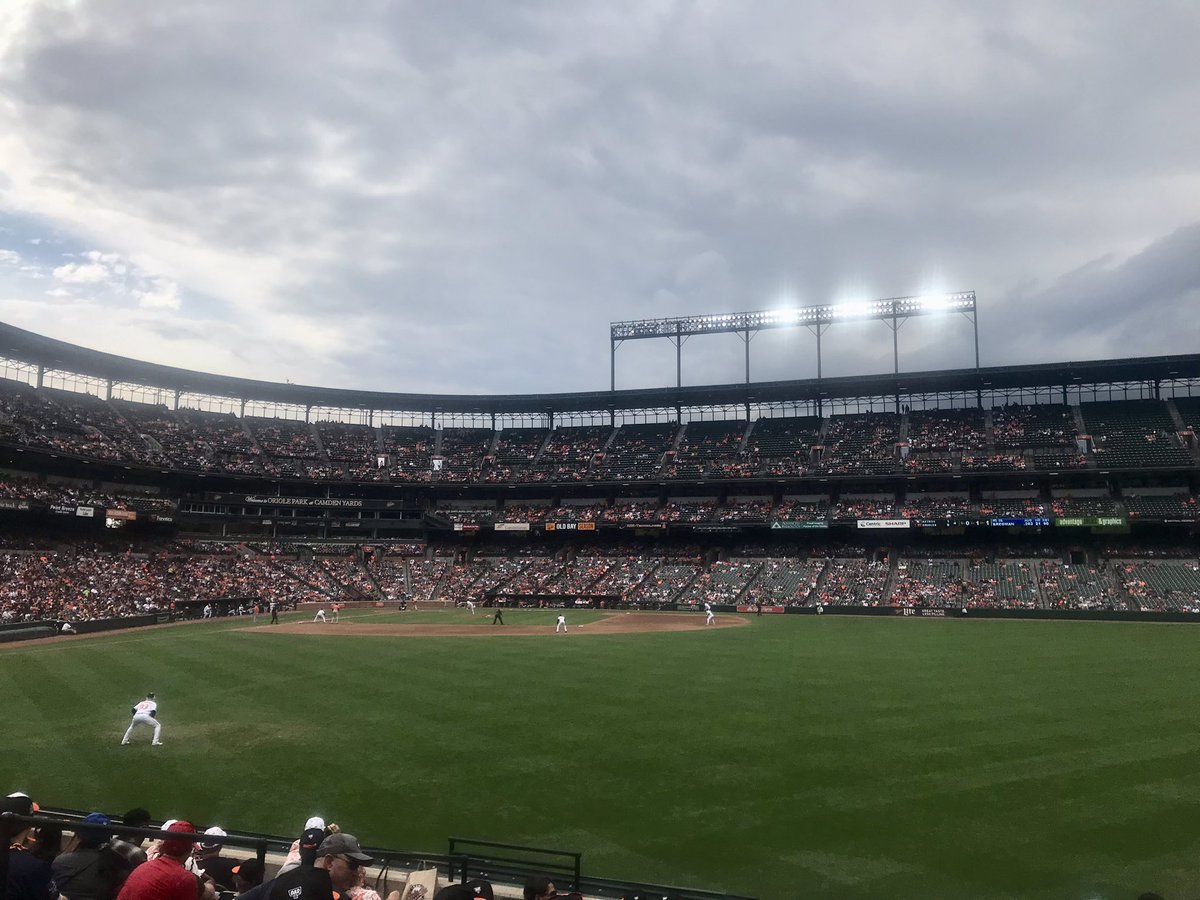 Fun day with <a href="/jhrheumatology/">Johns Hopkins Rheumatology</a>  supporting the <a href="/Orioles/">Baltimore Orioles</a> at #CamdenYards 

Let’s go O’s!!