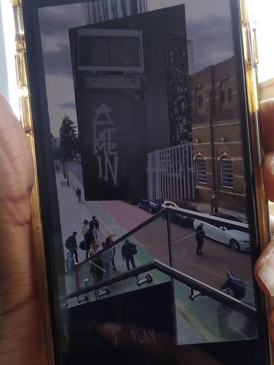 migrantsbureau's tweet photo. Thank you @DanielOduntan for taking us all on a journey of the gentrification developments around Elephant &amp; Castle whilst discussing how art plays a role within community values of ownership.

Our discussions on migration, displacement, housing + exclusion were incredible!! https://t.co/fhLQeZC4Qt