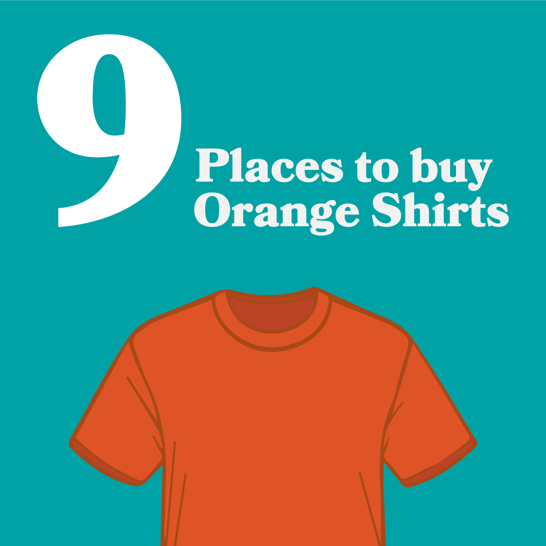 Orange Shirt Society (@orangeshirtsoc) on Twitter photo Where to buy orange shirts for Orange Shirt Day
Kit and Kaboodle, Williams Lake
<a href="/DreamcPR/">Dreamcatcher Promotions</a>
<a href="/McCabeFalcon/">McCabe Promotional</a>
A list of chain retailers donating a portion of their proceeds to Orange Shirt Society are listed on our website.
#OrangeShirtDay #EveryChildMatters #TruthAndReconciliation Where to buy orange shirts for Orange Shirt Day
Kit and Kaboodle, Williams Lake
<a href="/DreamcPR/">Dreamcatcher Promotions</a>
<a href="/McCabeFalcon/">McCabe Promotional</a>
A list of chain retailers donating a portion of their proceeds to Orange Shirt Society are listed on our website.
#OrangeShirtDay #EveryChildMatters #TruthAndReconciliation