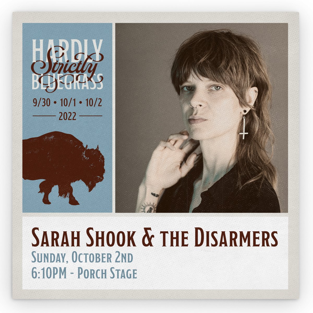 HSBFest's tweet photo. Continuing a full day on the Porch Stage, one week from today: ... Jesse Colin Young, Jaime Wyatt, The Whitmore Sisters, and Sarah Shook &amp; The Disarmers! @JesseColinYoung @jaimewyattmusic @whitmoresisters  @sarahshook https://t.co/2MROvyUfO3