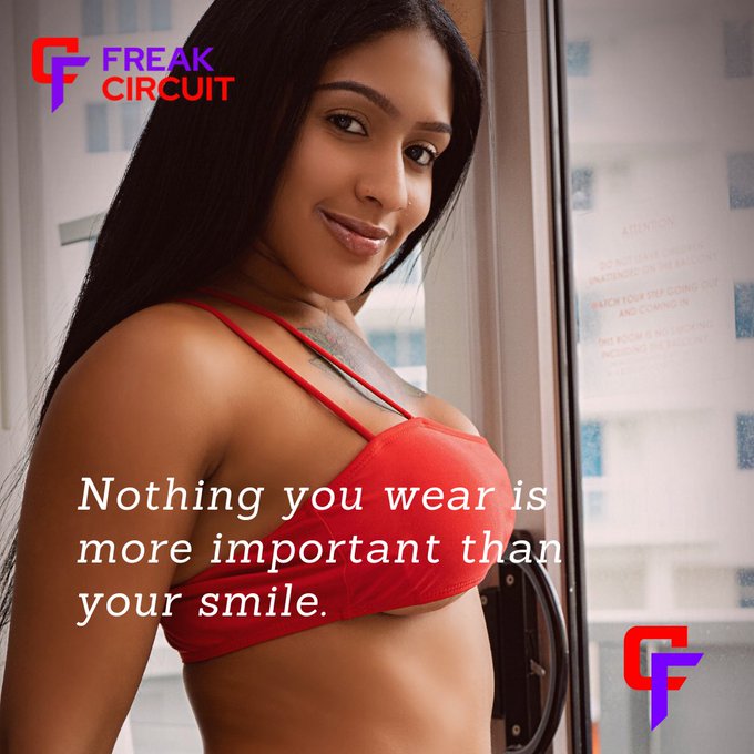 Nothing You Wear Is More Important Then Your Smile&hellip;&hellip;. #freak #circuit #quotes #exoticdancer #sunday #sundayvibes<a href="/tag/love"class="tags"><span>#love</span></a><a href="/tag/photooftheday"class="tags"><span>#photooftheday</span></a><a href="/tag/instagood"class="tags"><span>#instagood</span></a><a href="/tag/smile"class="tags"><span>#smile</span></a><a href="/tag/fashion"class="tags"><span>#fashion</span></a>