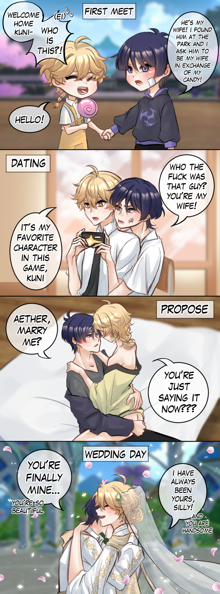 れんれん🌤️ on X: how their life story went Scaramouche x Aether  genshinimpact t.cox865Bzdd2Y  X