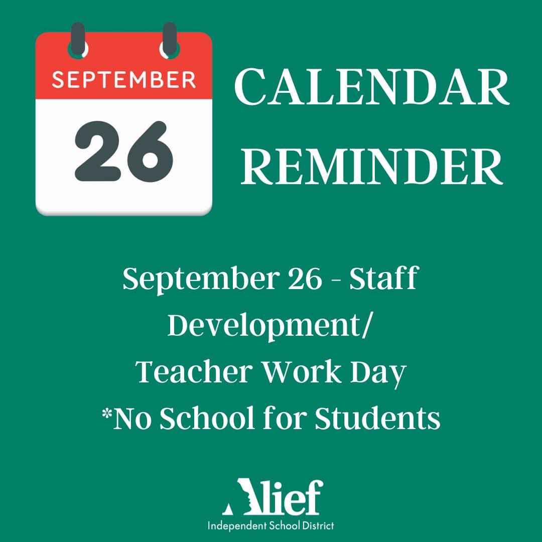 alief-isd-on-twitter-reminder-tomorrow-is-a-staff-development
