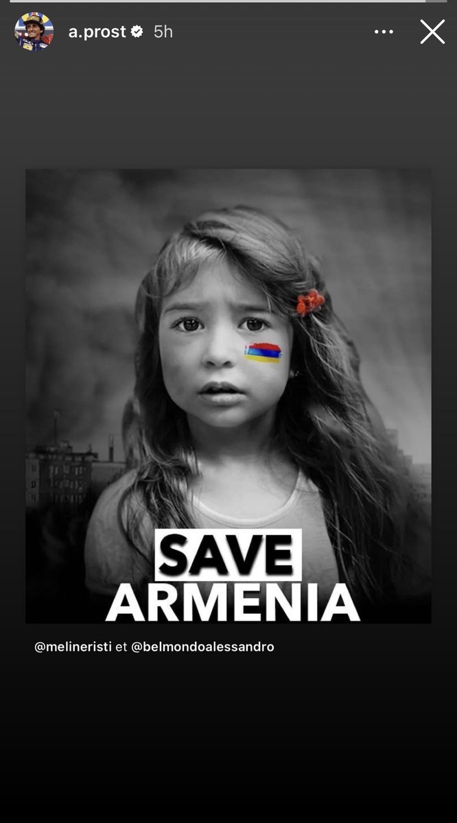 Rmakinadjian's tweet photo. Merci @Prost_official #nicoprost @anne_roumanoff #savearmenia https://t.co/Q2JNWbWiEf