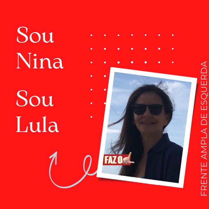 ReisNil's tweet photo. Dia 02 vamos às urnas para depositar amor e compreensão. Para mudar o Brasil, para o país crescer, incluir, para conquistar o desenvolvimento econômico, justiça social e paz. 
Por isso estou com a @FrenteAmpla13 Por isso sou Lula!
#LulaEoPTtudoNoPrimeiroTurno 
#LulaPresidente13 https://t.co/EpSzAMOHuX
