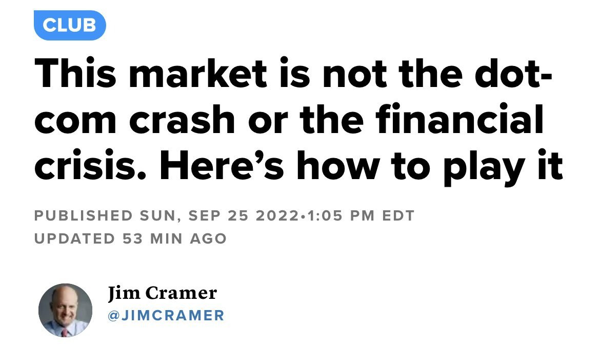DollarVigilante's tweet photo. Oh shit, market's gonna crash! Jim Kramer is as good of a reverse indicator as Peter Schill! #JimKramer #PeterSchill #economiccrisis https://t.co/7vcMorxDV4
