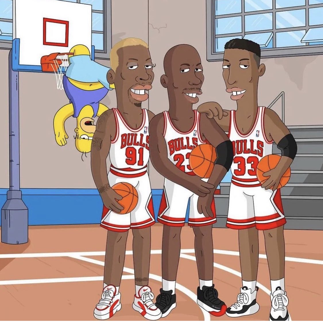 shanegetsdown's tweet photo. 1996 // Dream Team

artist: Stefano Monda https://t.co/2oAeJAarke