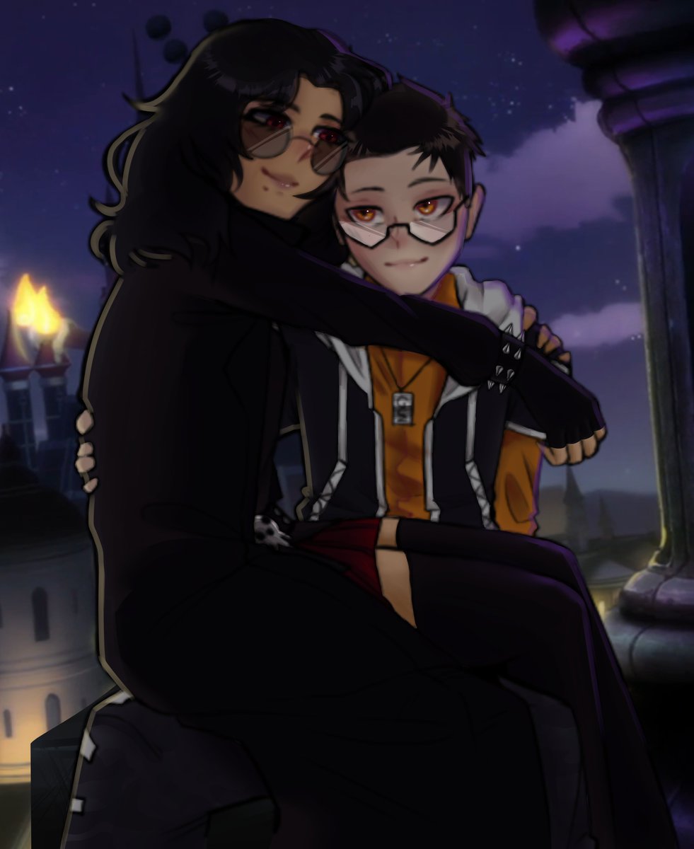 gnosisChaos's tweet photo. ALSO COLLAB COM O @Akaku_kak !!
ele fez a lineart de ambos e eu pintei https://t.co/PsTynq4fI6