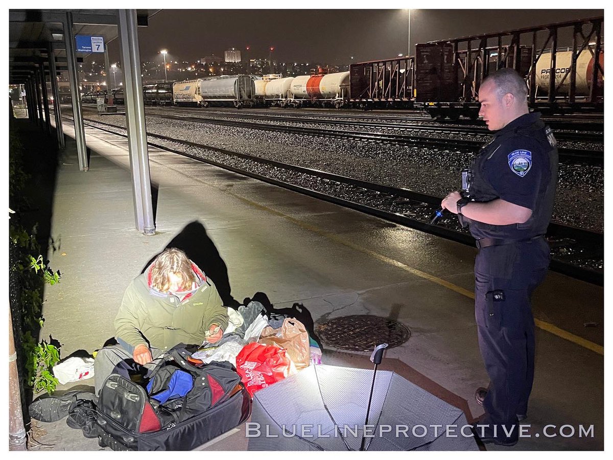 BLPSPatrol's tweet photo. Night shift patrol contacted a trespasser  using a glass pipe to smoke crystal meth. Subject was identified, served a trespass warning and removed from property. #bluelineprotective #patrol #nightshift https://t.co/VH9jItaujp