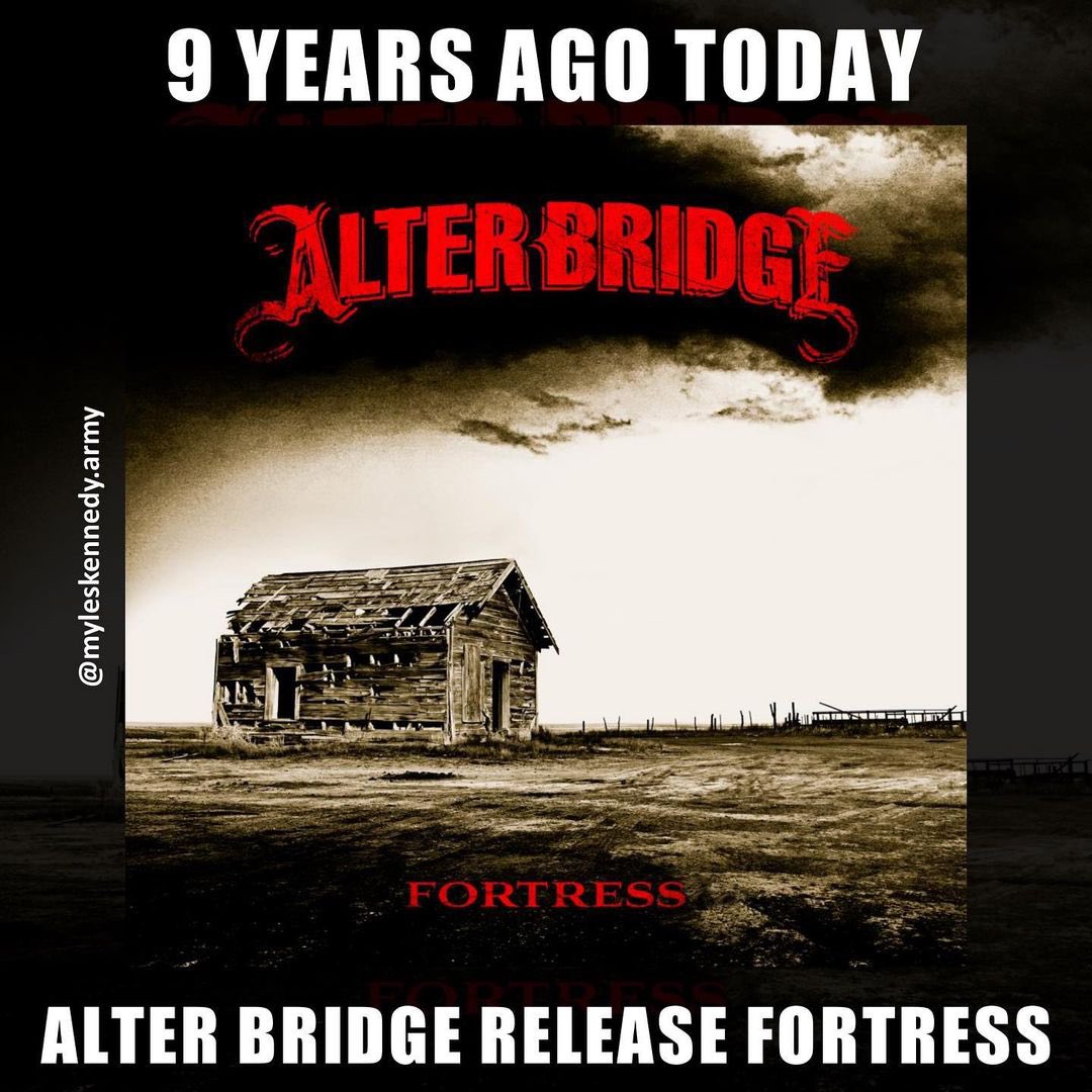 alterbridge's tweet photo. Happy 9th birthday to Fortress 🤘🤘 https://t.co/6SMAaxiXik