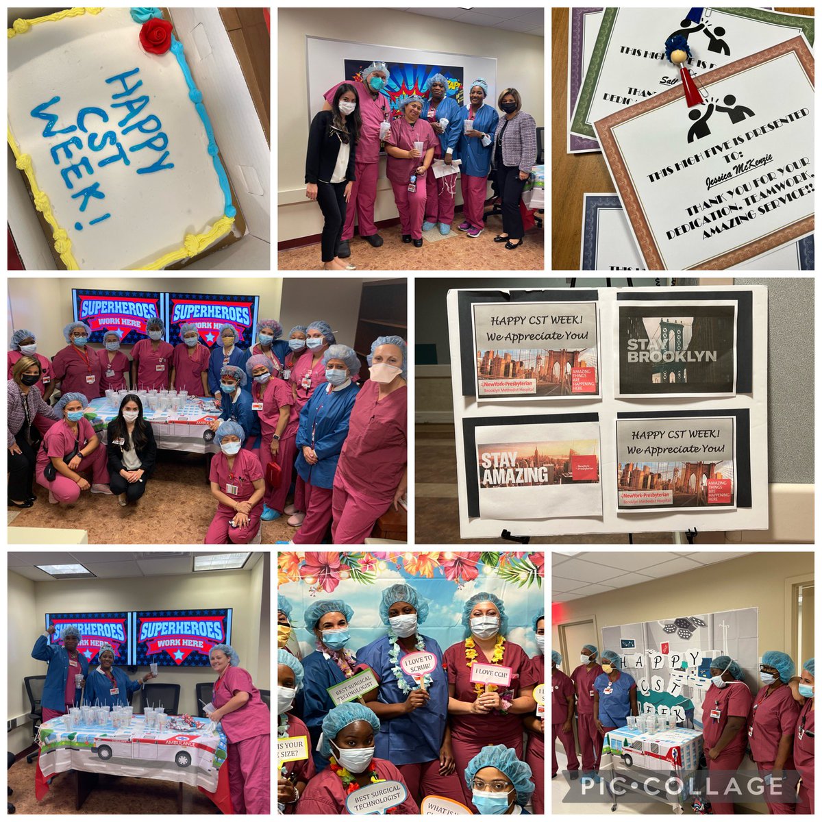 AnnalisseMahon's tweet photo. CST Week 2022! So many celebrations in honor of our wonderful teammates! #weappreciateyou #workfamilyfun @Mary_Cassai @ErnestoPMir @JoanneC91670284 @nas9096 https://t.co/co3Y2ZVGXf
