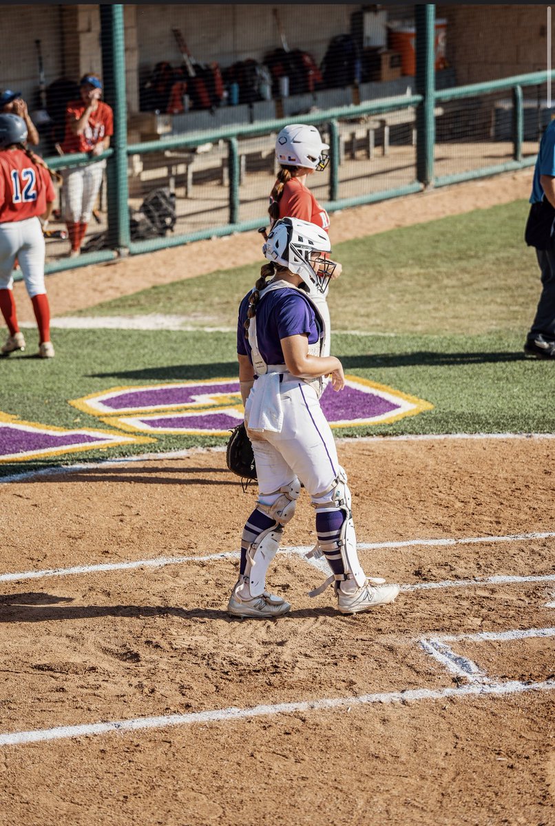 caitlin_beaty's tweet photo. First Fall Ball in the books! #gocru 💜@CruSoftball https://t.co/Q56nh32tbw