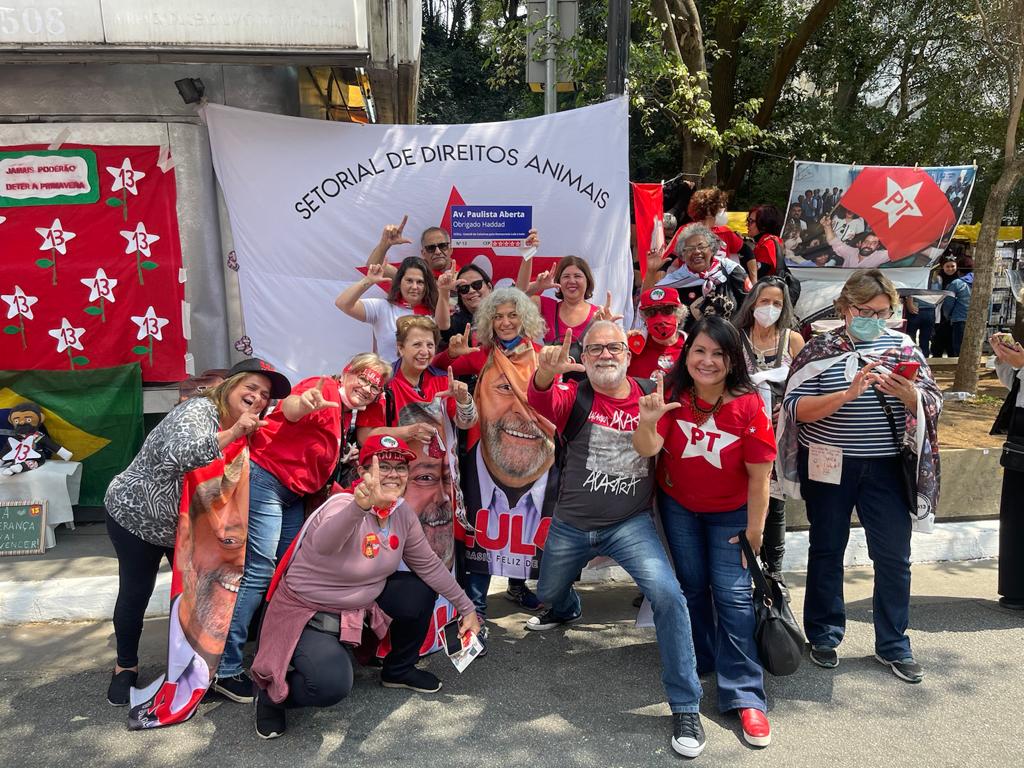 SetorialSPDAPT's tweet image. Toalhaço Paulista com Haddad..