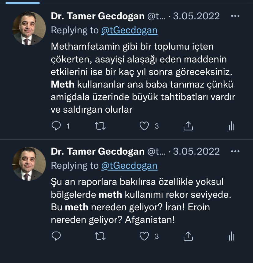 Meth ile ilgili ilk başlardaki uyarılarım. Uyuşturucu özellikle meth uyarıcı maddesi çok ama çok irdelenmesi gereken bir konu. Bir anne bağcılar’da kafası kesilerek öldürüldü bugün. Herkes genci suçluyor. Yine yanlış düşünüyoruz