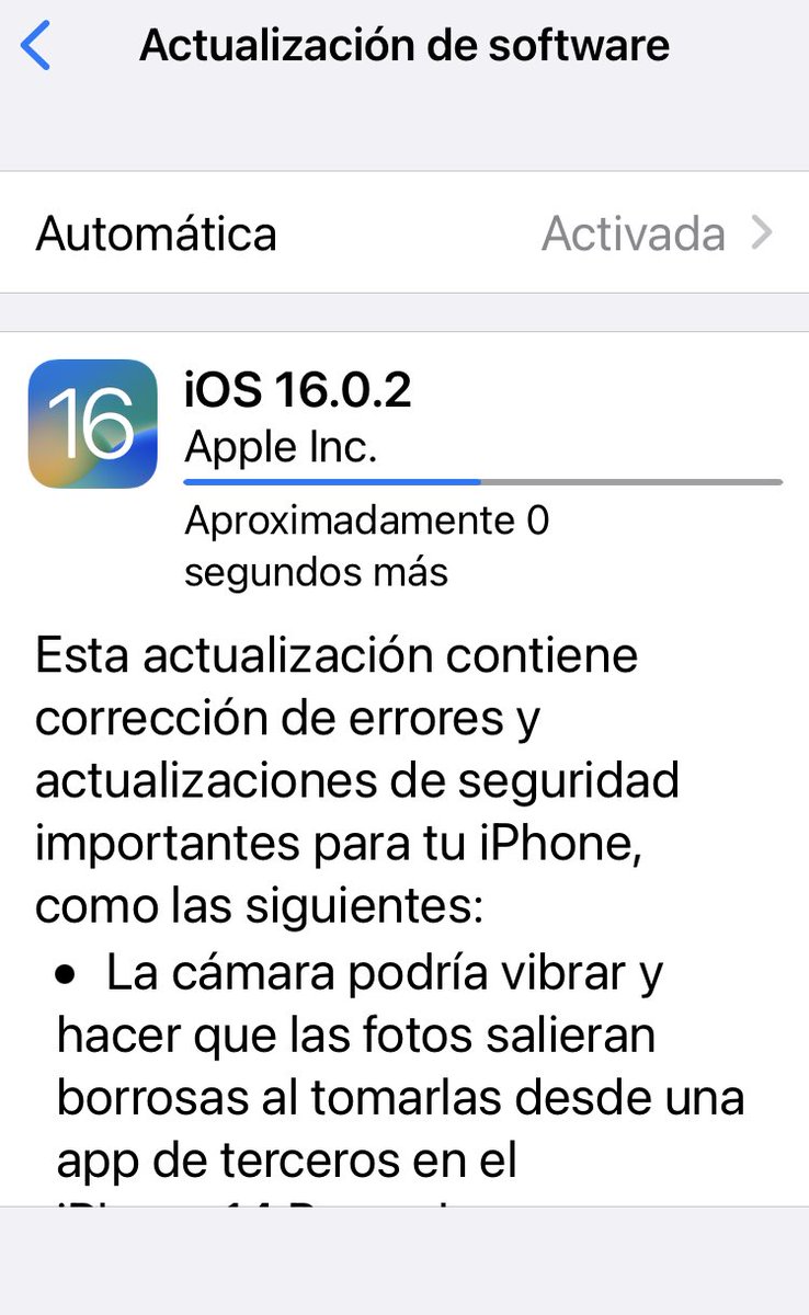 pablocroci's tweet image. #Ios16update