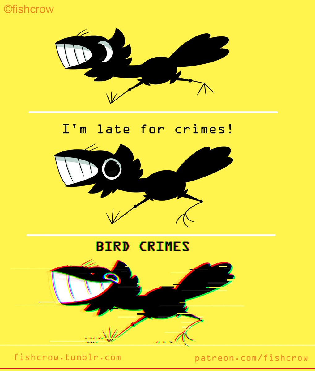 fishcrow birb tweet media