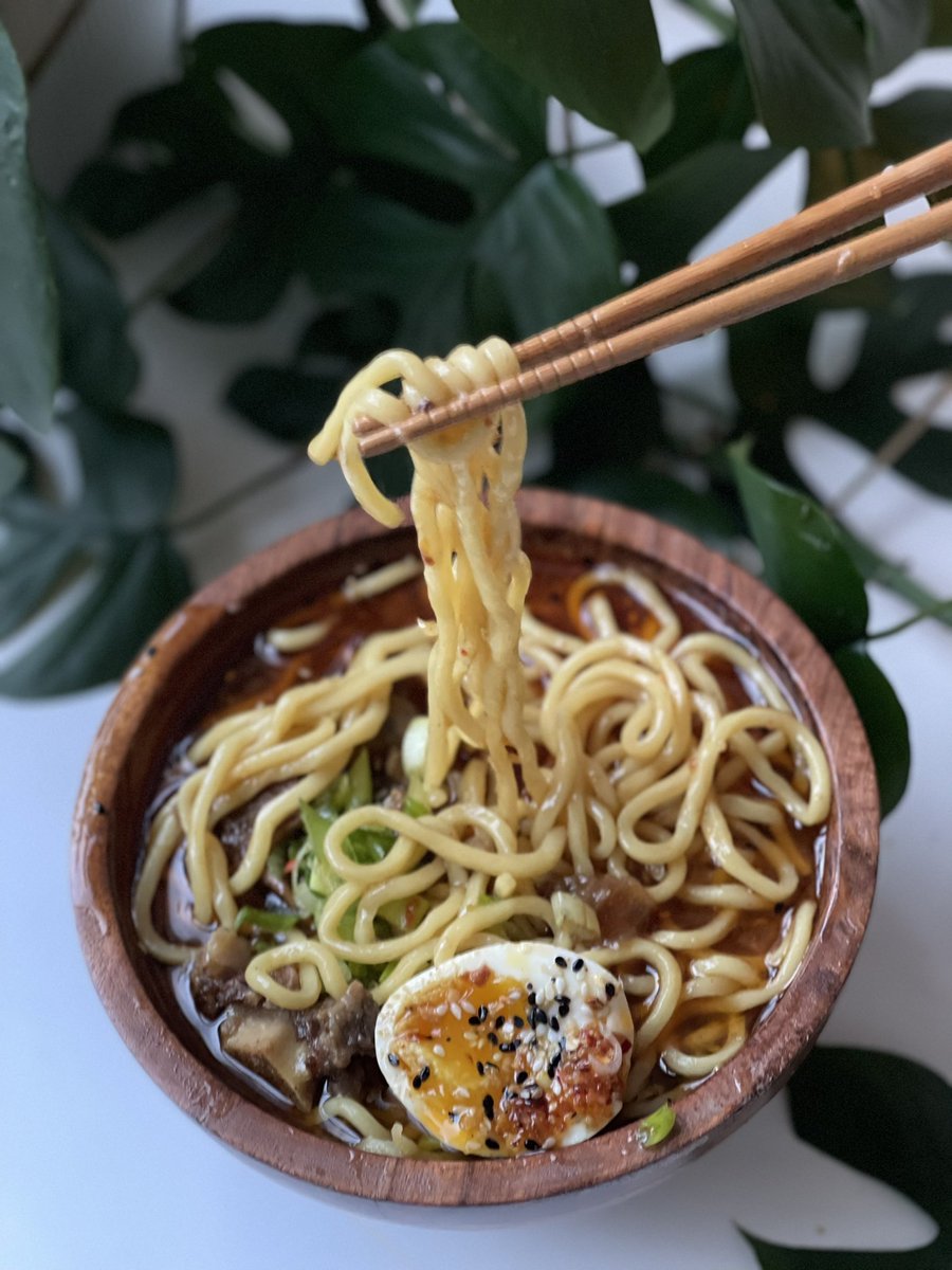 It’s soup season so I made Oxtail Ramen and it was soo good!