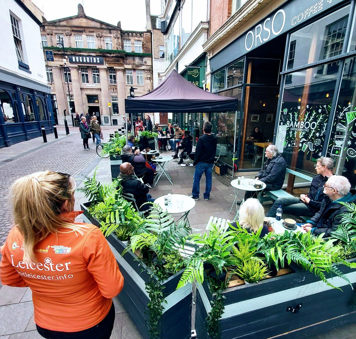 Thanks to #BETAcoustiX at <a href="/LeicesterOrso/">ORSO Leicester</a> for 4 great live music acts on Green Dragon Square for Open Streets today! See you oagain on the last Sunday in October ... <a href="/BIDLeicester/">BIDLeicester</a> <a href="/LeicesterMarket/">Leicester Market</a> <a href="/Leicestermedia/">Leicester Media - LM News</a> <a href="/ActiveLLROrg/">Active Together (Partners)</a> <a href="/CHYMLeics/">ChooseHowYouMove</a> <a href="/OweniteAdam/">Adam Clarke</a>