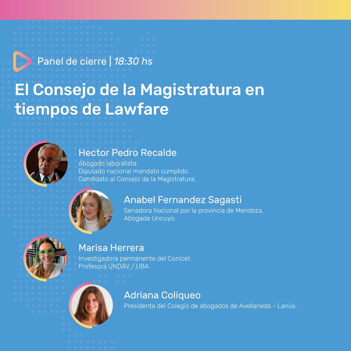 DerechoFederal's tweet photo. SEGUNDA PARTE DEL III EFED
📍Edición Universidad Nacional de Avellaneda

Este sábado 01 de octubre nos reencontramos para la segunda parte del Tercer Encuentro Federal de Derecho.
Te dejamos a continuación el horario y expositores/as de los paneles y comisiones https://t.co/EHFWIfRbVw