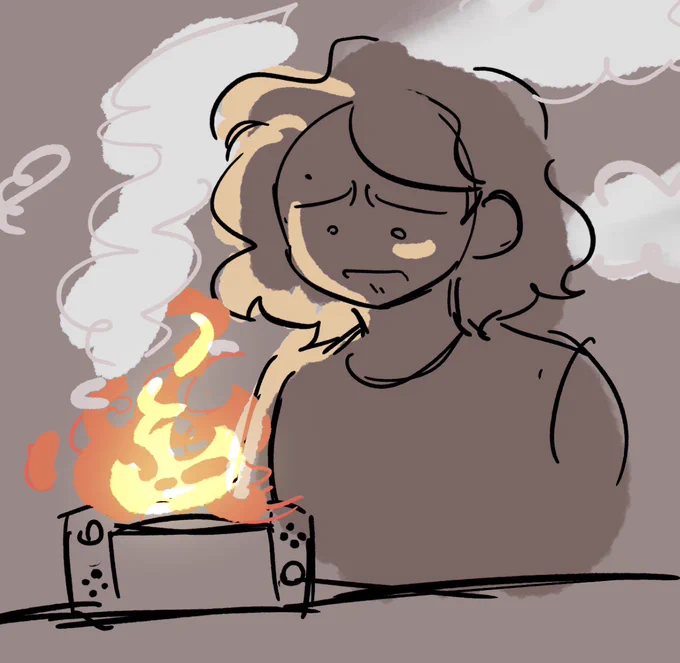 my switch I got in 2017 begging for mercy everytime I open splatoon 3 