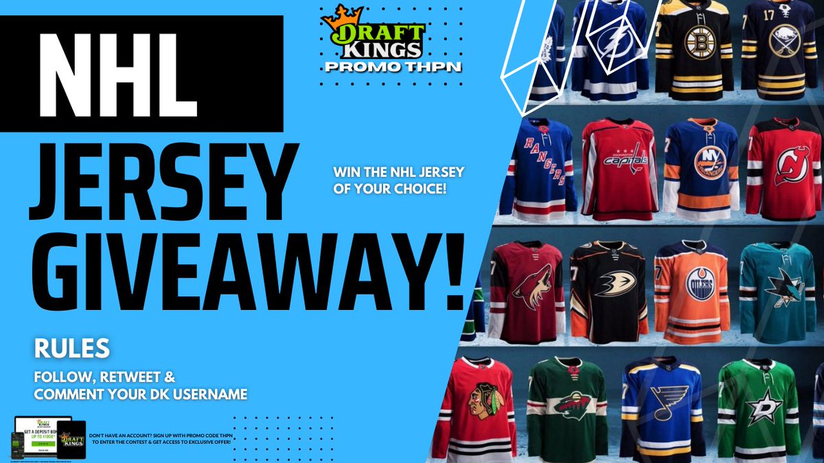 🚨#THPN GIVEAWAY ALERT

Start your season right <a href="/NHLFlames/">Calgary Flames</a> fans w/ a brand new #Flames sweater! 

-Follow <a href="/BlastysCorner/">Blasty's Corner</a>
-Retweet
-Comment your <a href="/Draftkings/">DraftKings</a> username

If you don't have a #Draftkings account signup using promo code THPN to enter our contest! tinyurl.com/DKAMAZE