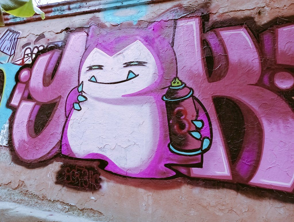 yokerm81's tweet photo. I take it smart... 🤤😶‍🌫️
#graffiti #graffitiart #Pokemon https://t.co/LdfvzgIg8k