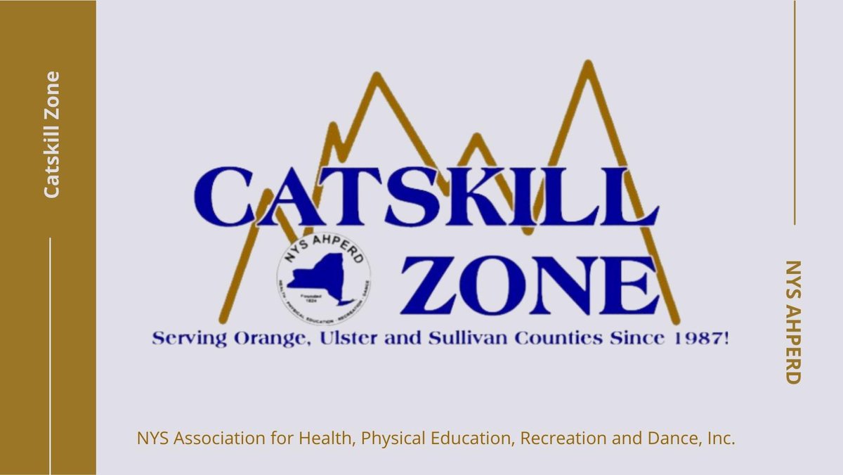 ATTENTION CATSKILL ZONE MEMBERS!!!!!

Catskill Zone Meeting 9/27/22 7pm on ZOOM
Catskill Zone members will be emailed a link to join the Zoom.  
All Zone members are welcome. 
Questions?... Contact Kathy Young at catskillzonepres@gmail.com

#CTZnysahperd <a href="/CTZnysahperd/">NYSAHPERD Catskill Zone</a>