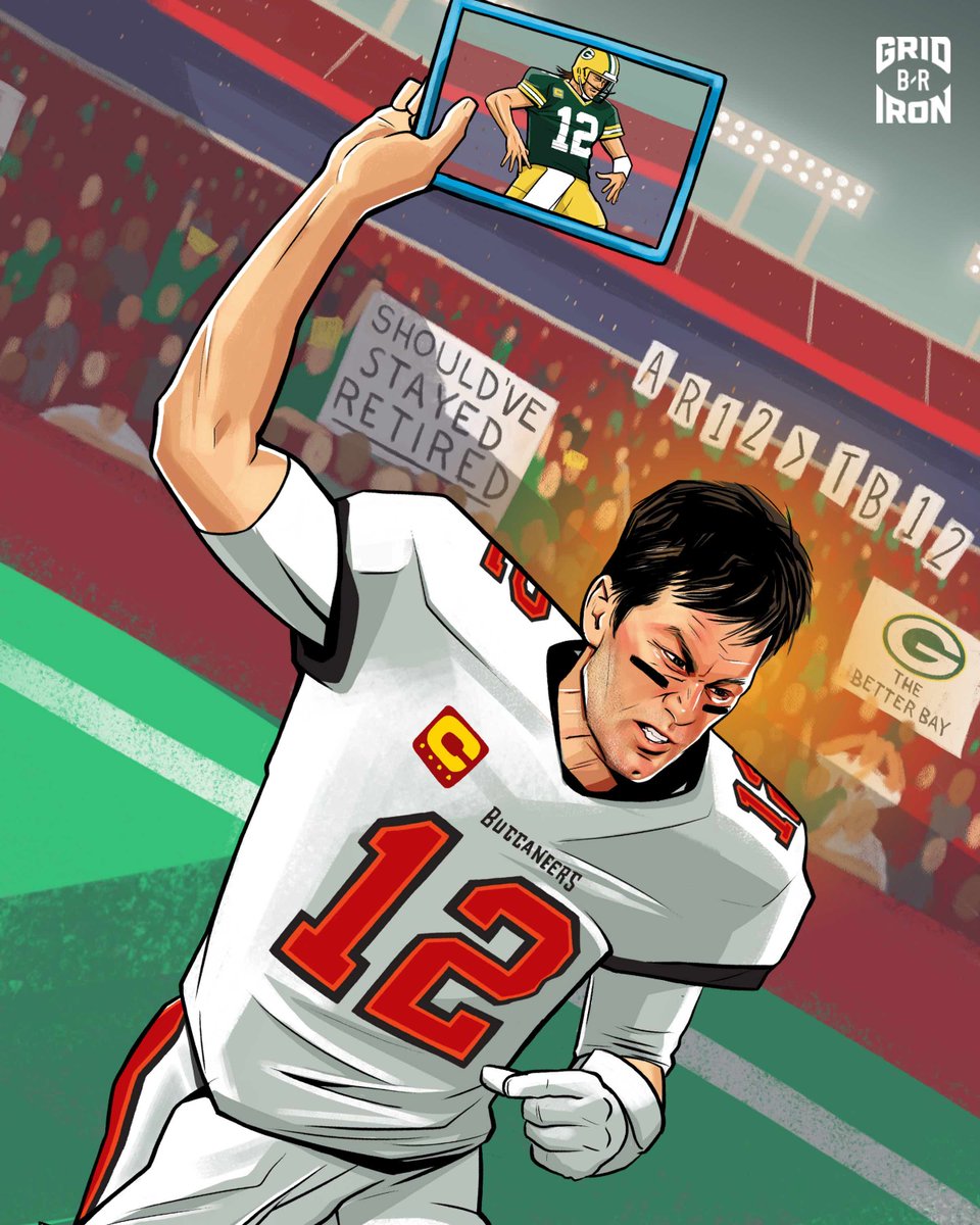 BleacherReport's tweet image. AR12 &amp;gt; TB12