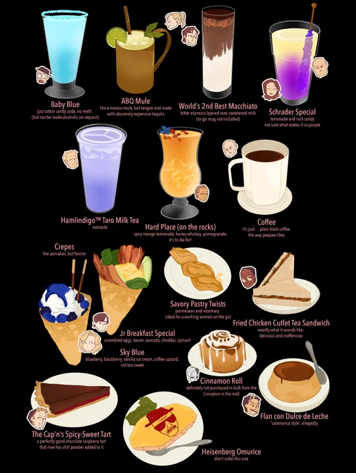 omg breaking bad collaboration cafe 