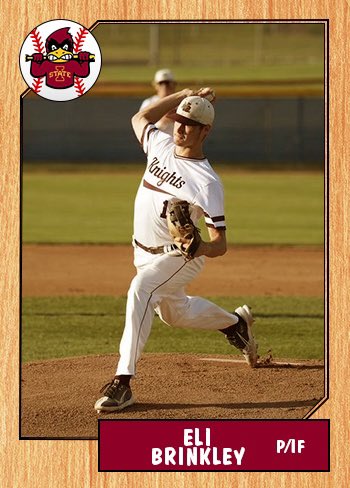 ISUclubbaseball's tweet photo. Our sixth addition to the team is Eli Brinkley. Eli is a history major that displayed some excellent pitching all throughout tryouts https://t.co/VUFhJHJSeP