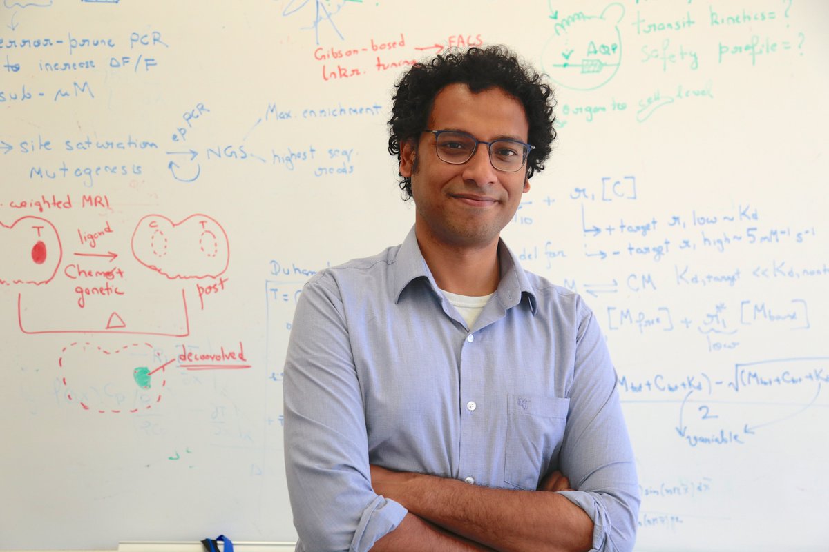 Arnab Mukherjee & @sellmyerlab have received a Scialog award to push the sensitivity barriers of MRI. The work, which will utilize @arnab_mukh3rjee's reporter-gene tech, could shed light on disease-relevant processes at the cellular level bit.ly/3RcVD2e @RCSA1 @czi