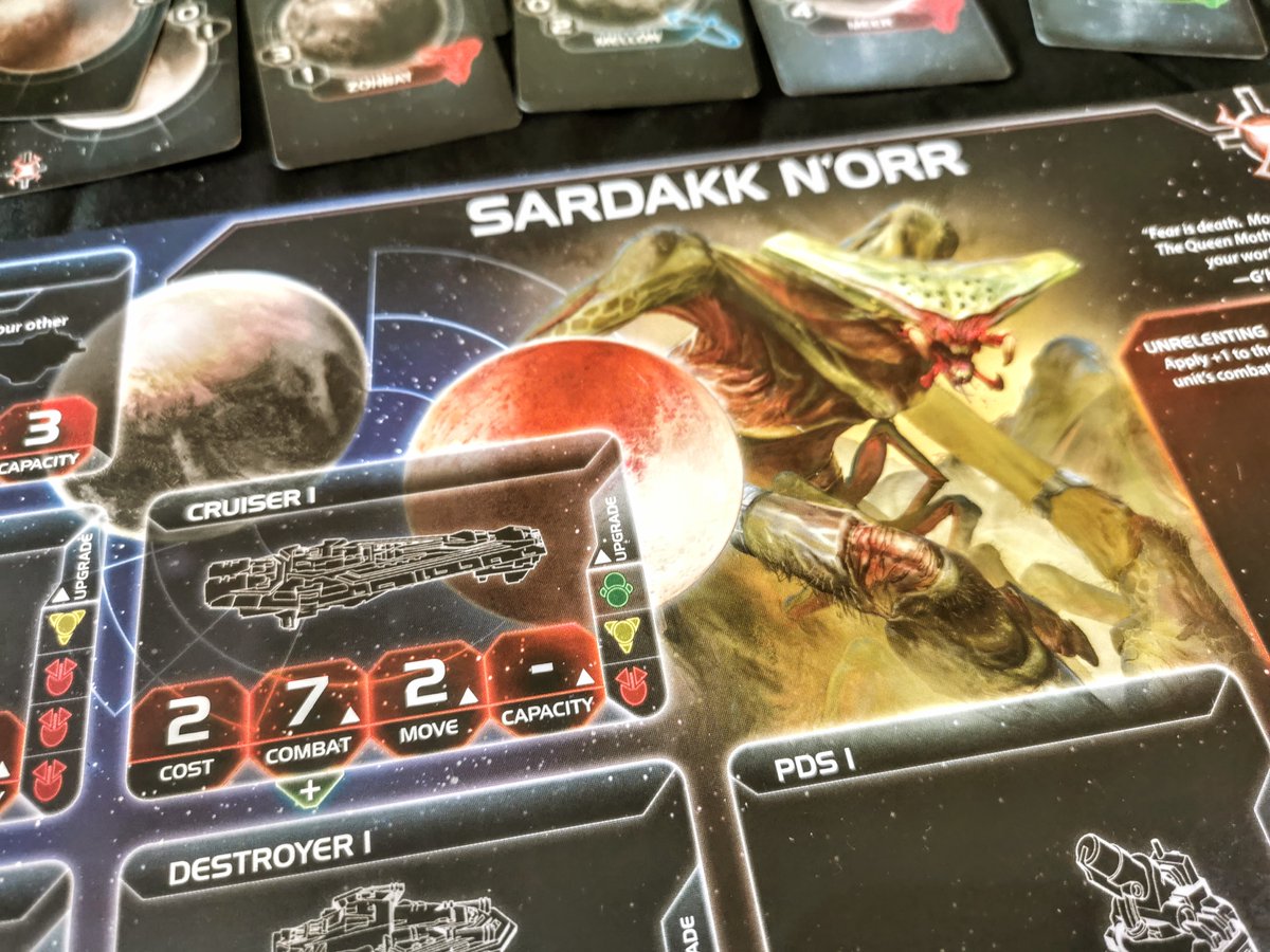 sparkzilla's tweet image. Great game of #twilightimperium. Playing as Sardakk N&apos;orr (bugs). Came second, but got lots of objectives. Short game, only six hours.