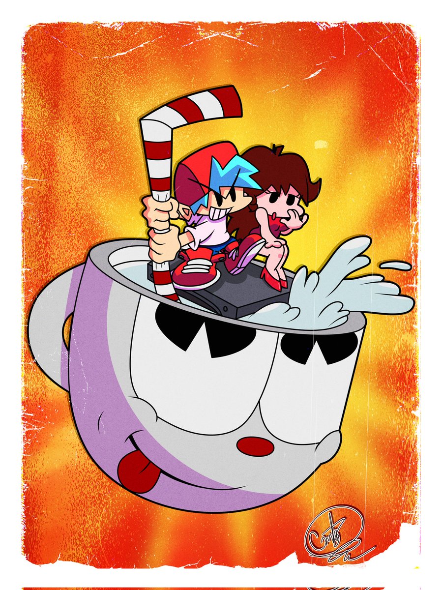 mime_toons's tweet image. Funkhead con los diseños originales
Finished making it My Style
#funkhead #funkheadDTIYS #fnfmods #CupHead