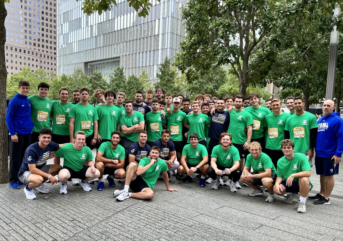 Seton Hall University Baseball (@shubaseball) on Twitter photo Proud to participate in <a href="/Tunnel2Towers/">Tunnel to Towers Foundation</a> 5K run today, a great experience for the entire team!  
#NeverLoseYourHustle #NeverForget 
βͺοΈπ΄ββ οΈπΊπΈπ΅ Proud to participate in <a href="/Tunnel2Towers/">Tunnel to Towers Foundation</a> 5K run today, a great experience for the entire team!  
#NeverLoseYourHustle #NeverForget 
βͺοΈπ΄ββ οΈπΊπΈπ΅