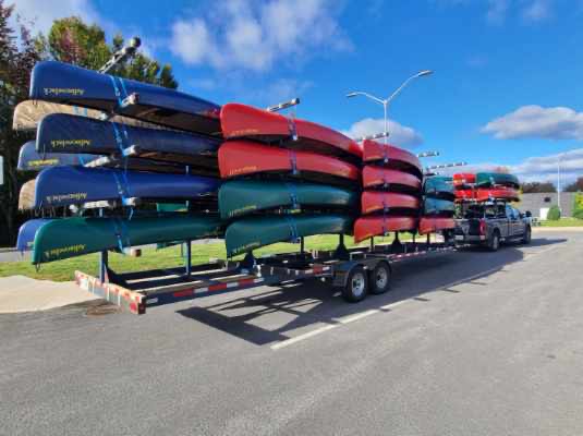 Swift_Canoe's tweet photo. We just re-upped our T-Formex inventory from #Esquif. They make a solid boat - tough, capable, and built to last. Canadian made too! We'll be updating the webstore soon, in the meantime get the details here: https://t.co/NXldsusjPc https://t.co/ENUSR9tsdd