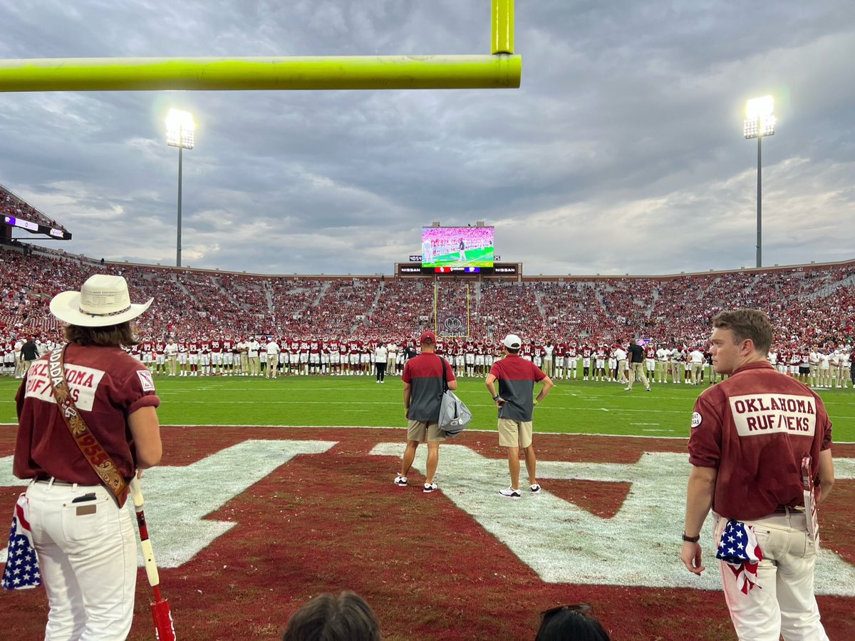 Had a great time at <a href="/OU_Football/">Oklahoma Football</a> this weekend. I appreciate the hospitality from <a href="/JR_Sandlin/">Coach J.R. Sandlin</a> <a href="/Coach_Leb/">Jeff Lebby</a> <a href="/CoachVenables/">Brent Venables</a> <a href="/DeMarcoMurray/">DeMarco Murray</a>. Was able to see my teammate <a href="/CalebBowers44/">Caleb Bowers</a>. Thank you <a href="/PCAAthletics/">PCAAthletics</a> <a href="/donnieyantis/">Donnie Yantis</a> <a href="/QB1Sports/">Craig Nall</a> <a href="/QBC_DFW/">QB Country-DFW</a> <a href="/QBHitList/">QBHitList.com</a> <a href="/RecruitPCA/">RecruitPrestonwoodAthletics</a>