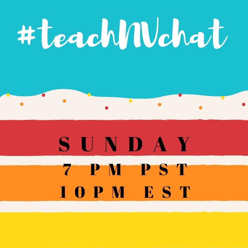 #teachNVchat tonight at 7 PM PST #sunchat #caedchat #oredchat #oklaED #goalchat #BCEdchat #satchat #nvedchat
