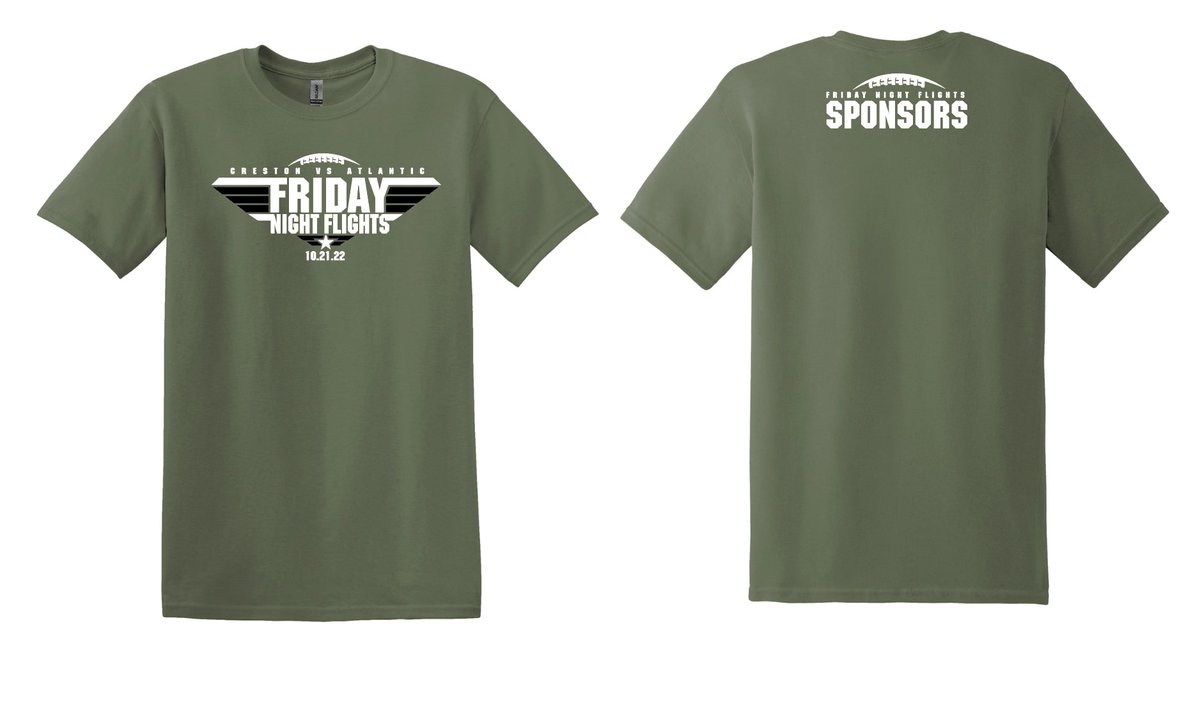 Shirt orders and sponsorship forms for Friday Night Flights are due back tomorrow, Monday, September 26th! Help support Union County Veterans go on a Honor Flight! #SupportOurVets