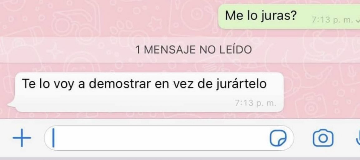 de eso se trata carajo