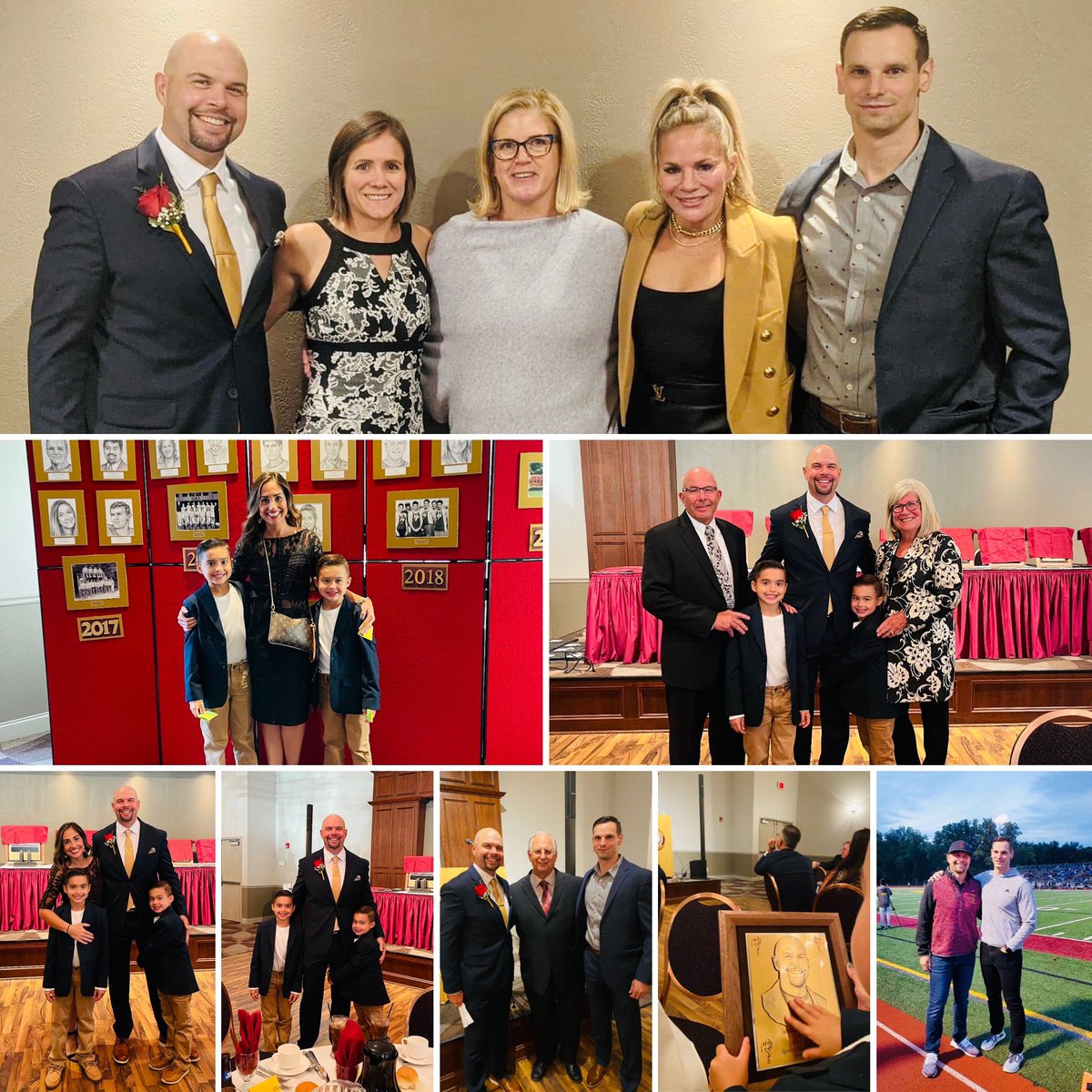 Thank you Avon Lake Sports Hall of Fame for a weekend my family and I will never forget! The induction ceremony was absolutely beautiful, and to be apart of the 2022 Avon Lake Sports Hall of Fame Class is truly a dream come true! 👏🏼⚓️