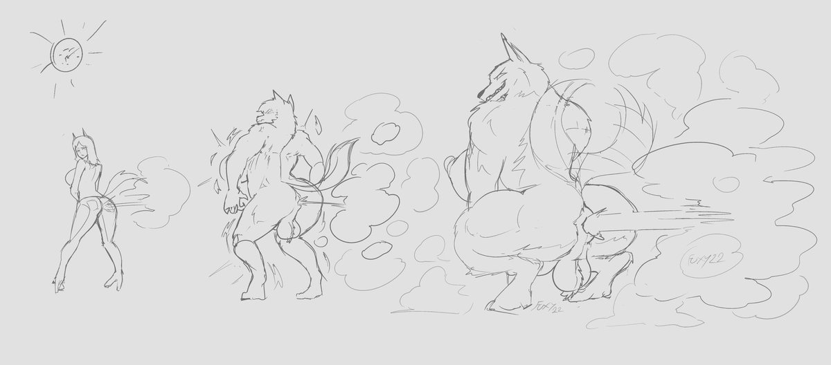 Snobbyfoxy's tweet photo. Some sketch I did a while ago. https://t.co/JvQJCGm8m9