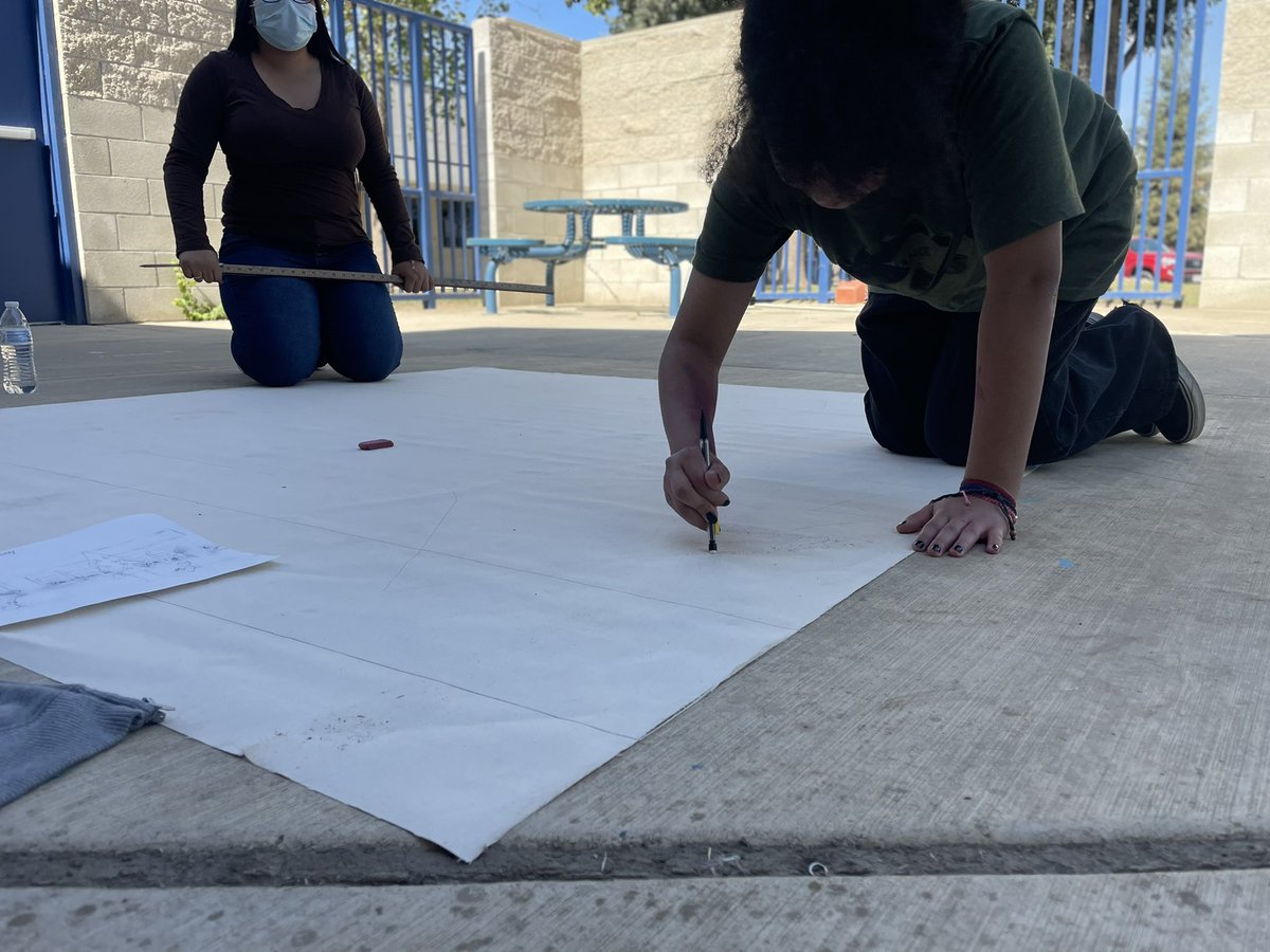 These set design students are getting their designs all ready for the Winter Cabaret 🎄 I provide the supplies, and they get to work!