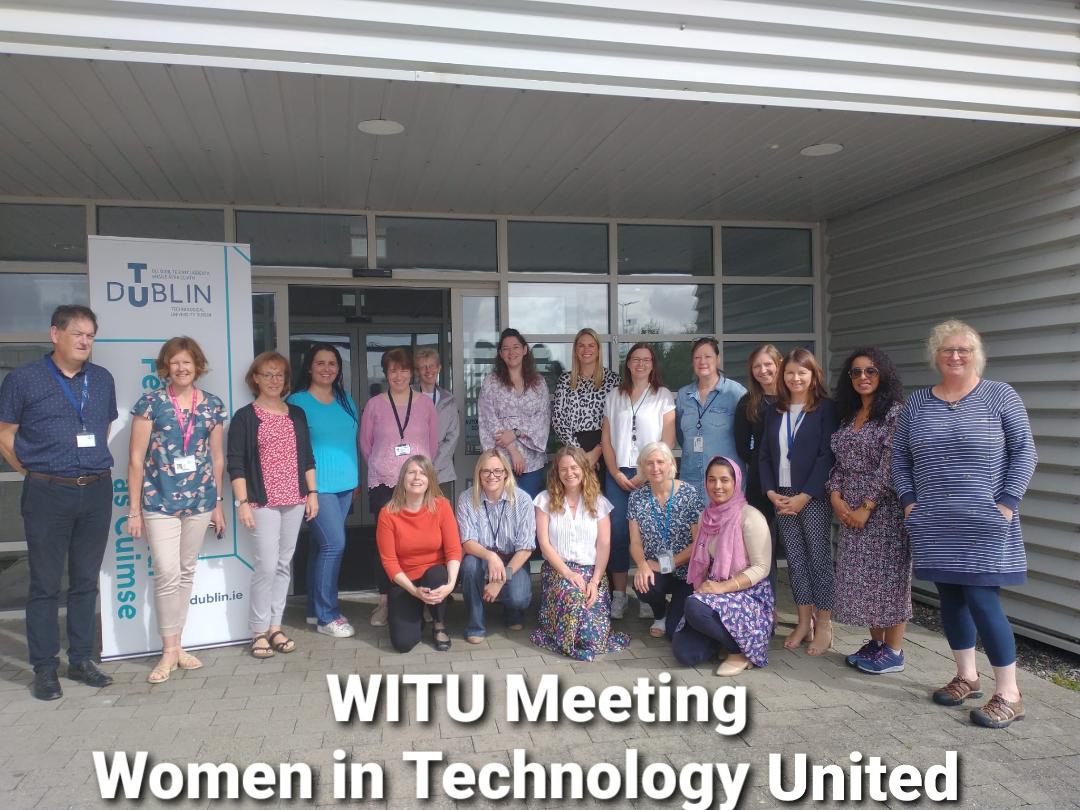 First Pan Campus, face to face WITU meeting in TUDublin on the Blanchardstown Campus on the 6th Sept. #witu #tudublin #wearewitu #wearetudublin #womeninstem #womenintech
