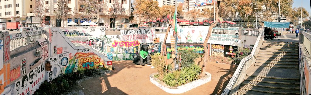 Xtianes's tweet photo. Como tantxs, el jardín de la resistencia, más pronto que tarde volverá a florecer y ser un lugar de encuentro, contemplación y un hito urbano de las violaciones a los DDHH durante el gobierno de Piñera https://t.co/CNtaSoXmUn