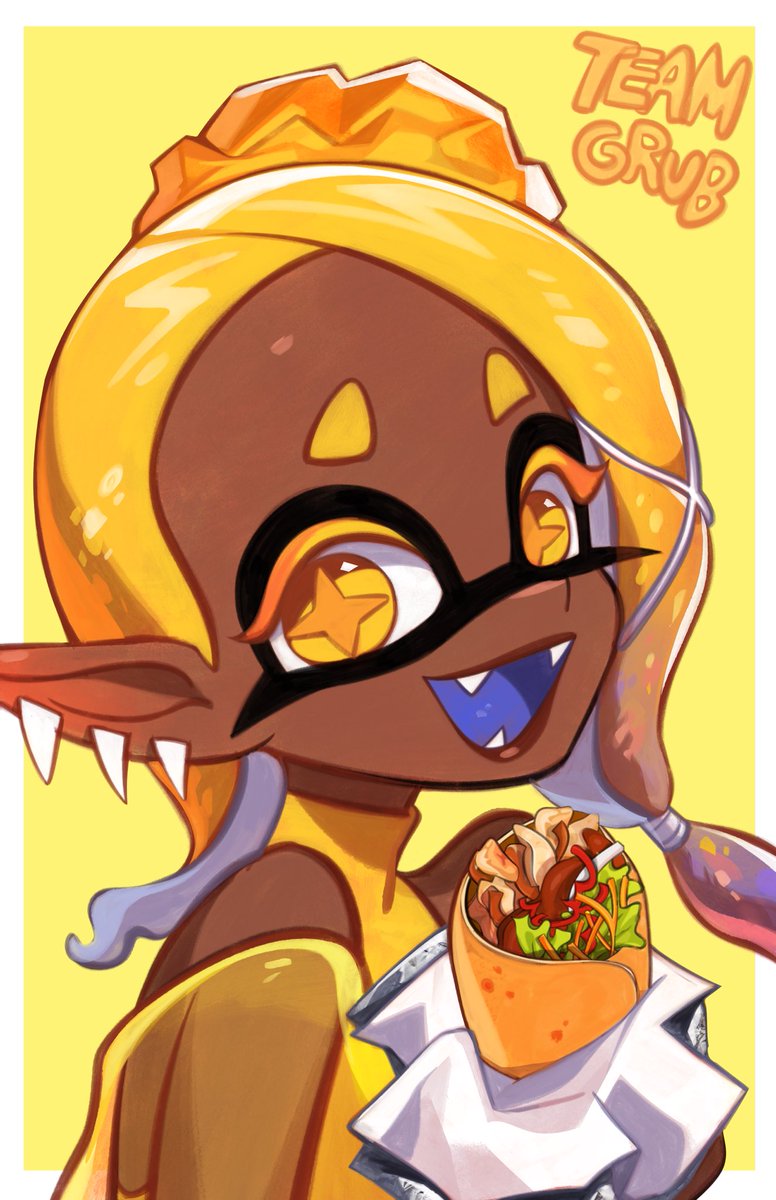 「Good luck on the splat fest everyone !!!」|Steph ✨のイラスト