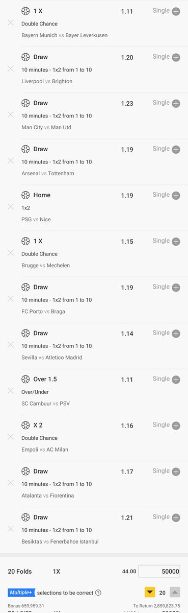 Oduuboom's tweet photo. This weekend ACCA Selections @MSportOfficial 
44+odds
Booking code: B2EMRNW
This weekend we Boom 💥💥 https://t.co/gcv0wqxer1