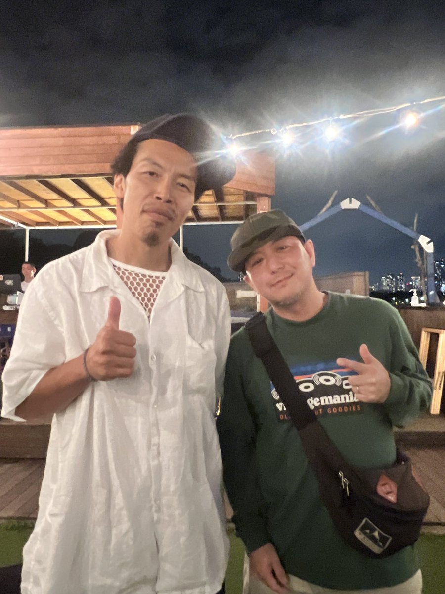 STIFFYBOTHWINGS's tweet photo. 最高でした @Spinna_B 🔉🎤

ロケーション最高だし色々とやらかした事も吹き飛んだ時間でした🙏

Respect @wang__sang @kanaria846 @akinoDELTAFORCE @LAY_BACK https://t.co/TQ6YRuEnB1