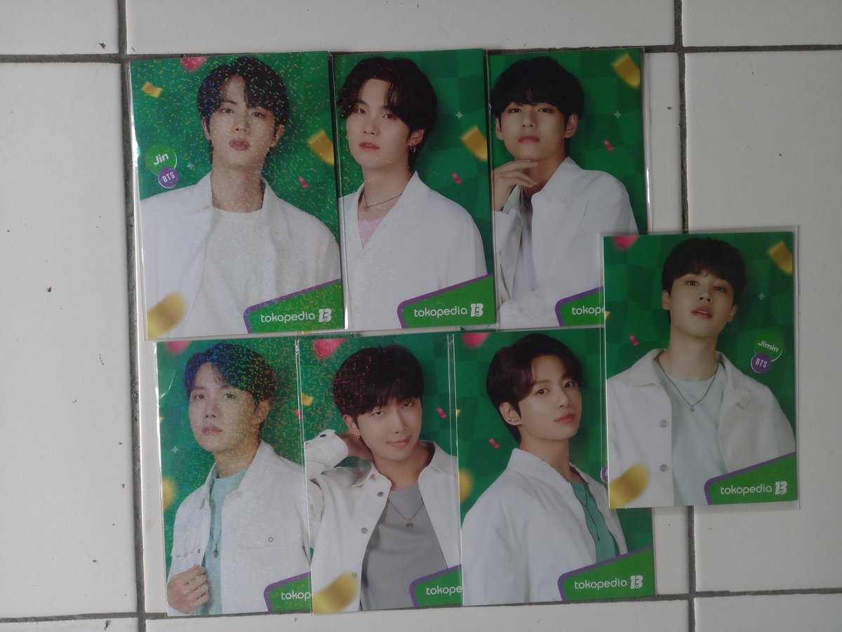 takanashinabs's tweet photo. WTS POSTCARD BTS TOKOPEDIA
Full member✅
Sell one set only✅
INA🇮🇩
Bisa lewat ijo atau oren gratis ongkir
Good condition except J-Hope ada damage
#wts #postcardbts #bts #toped #tokped #tokopedia #btstokopedia #postcard https://t.co/ZVyqvjrPrq
