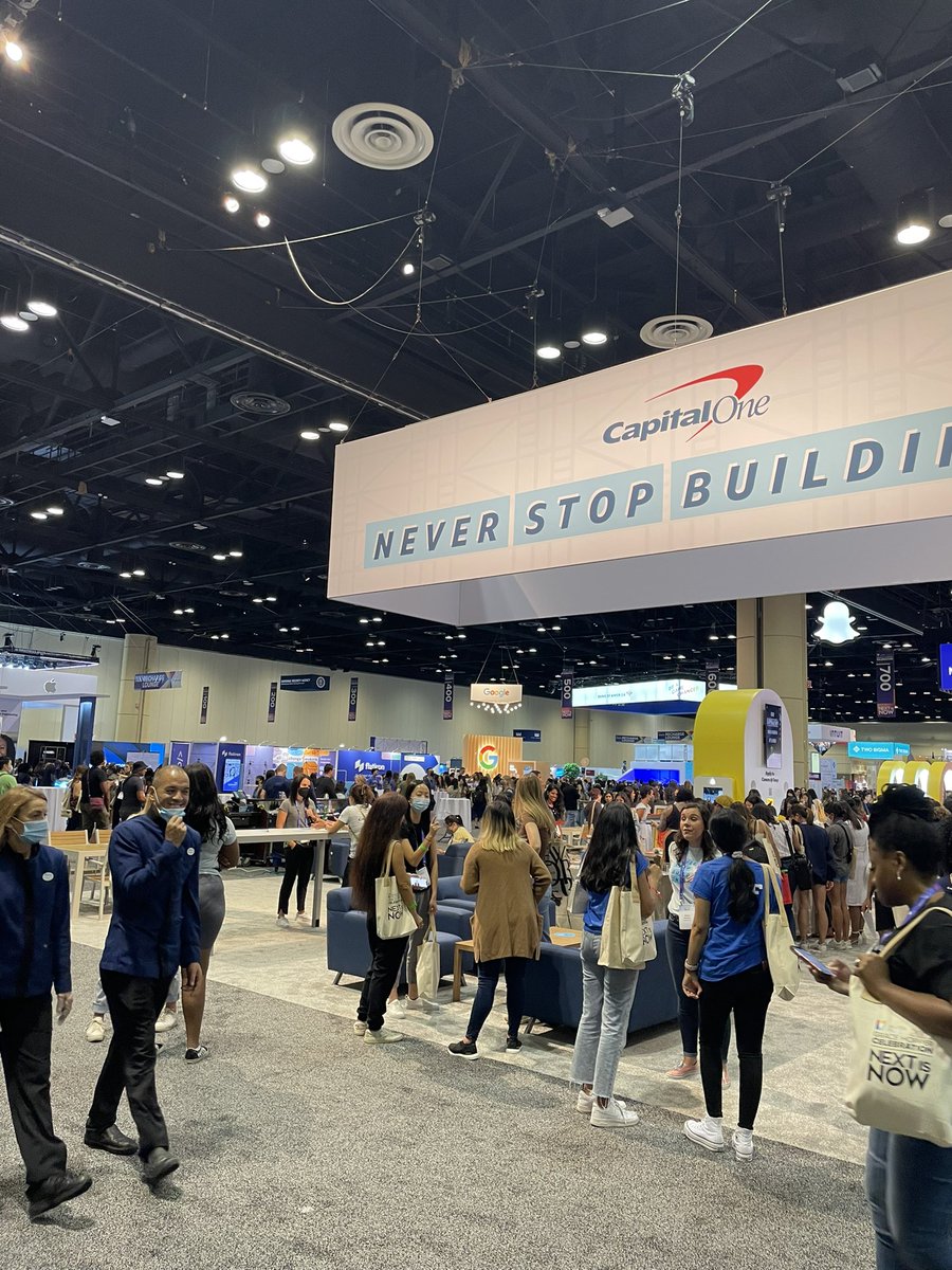 carocancode's tweet photo. I had a great time at Grace Hopper! #GHC22 https://t.co/V7VvQZOAz6