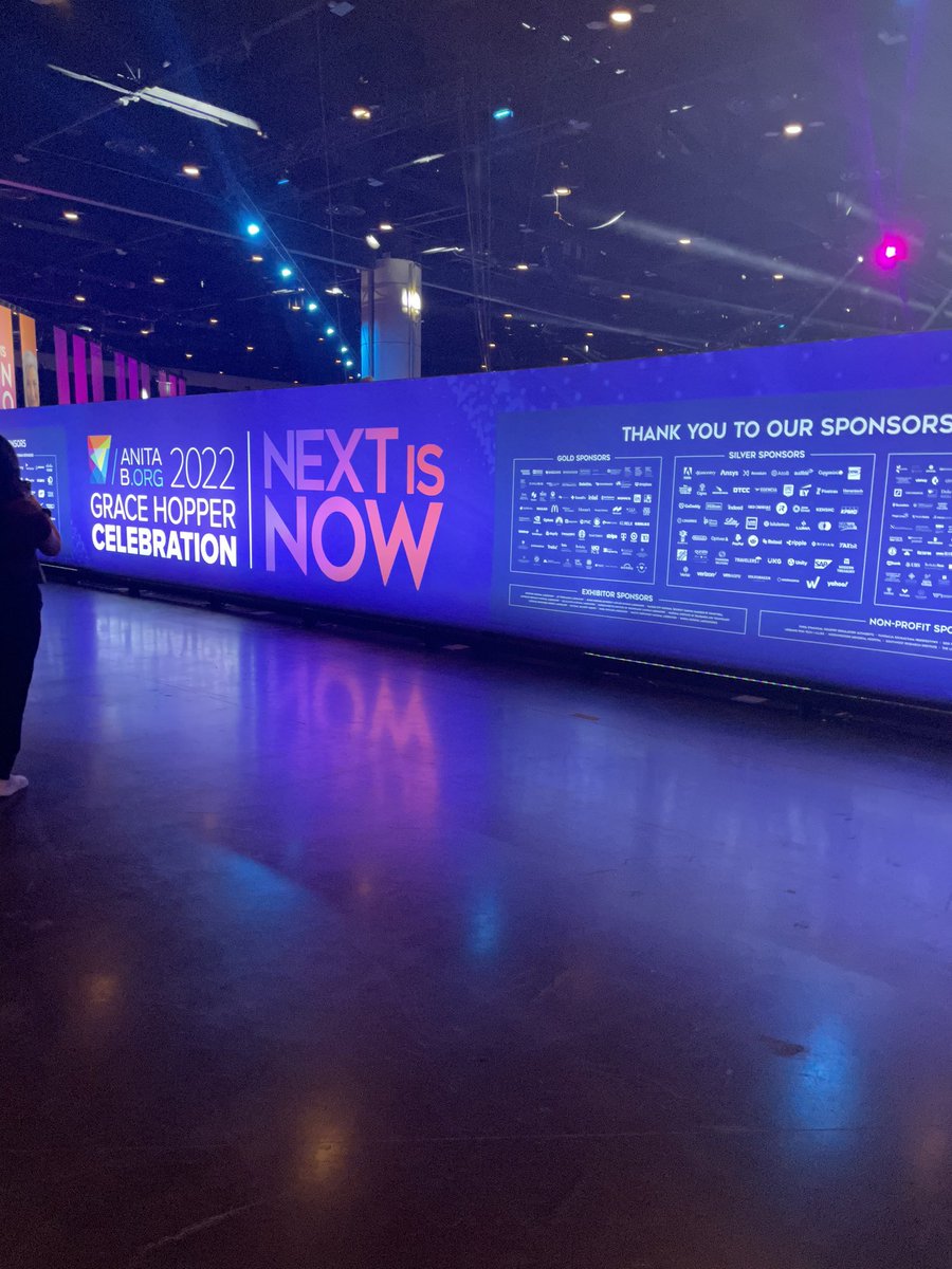 carocancode's tweet photo. I had a great time at Grace Hopper! #GHC22 https://t.co/V7VvQZOAz6